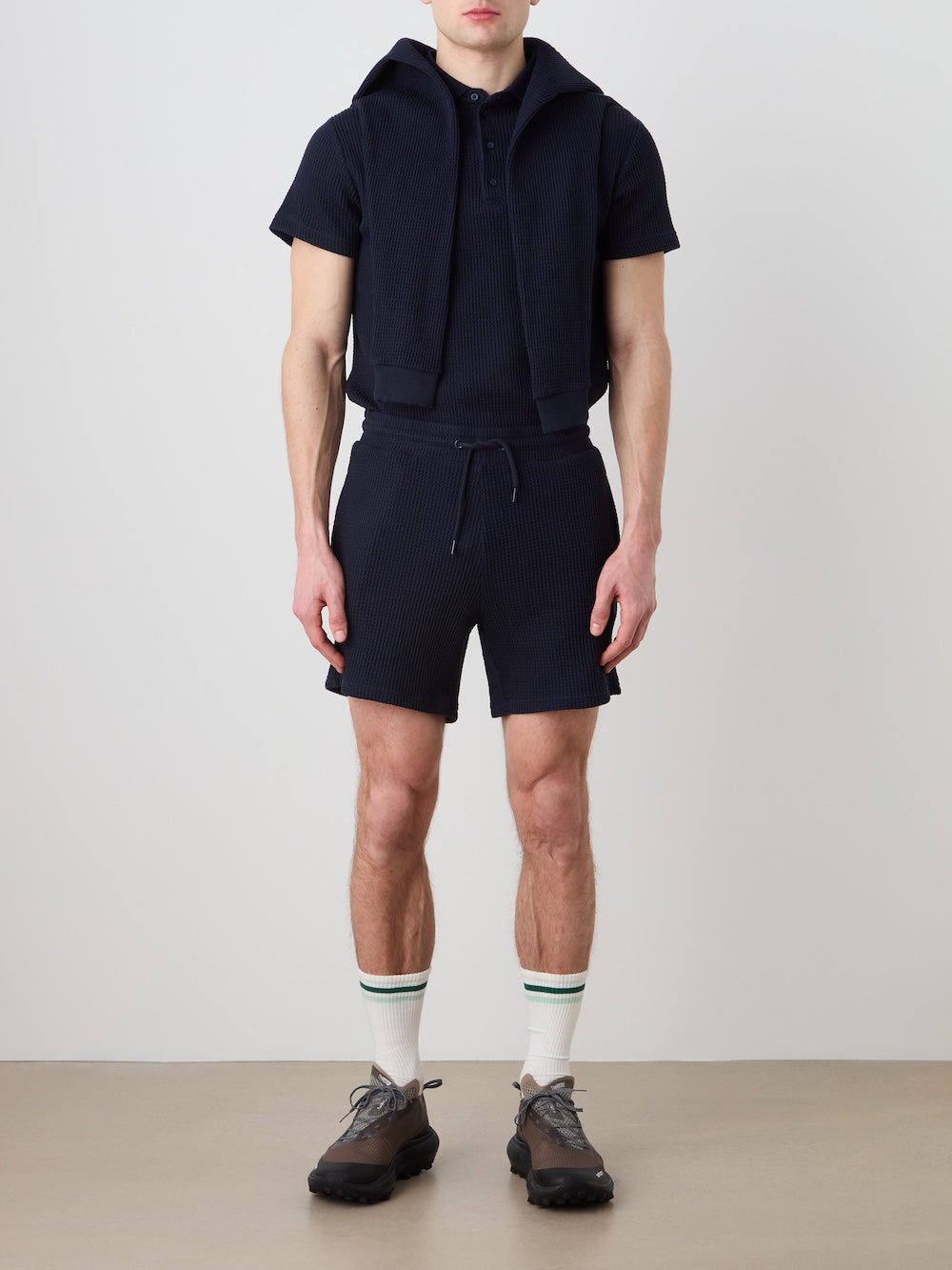 Waffle Shorts Men