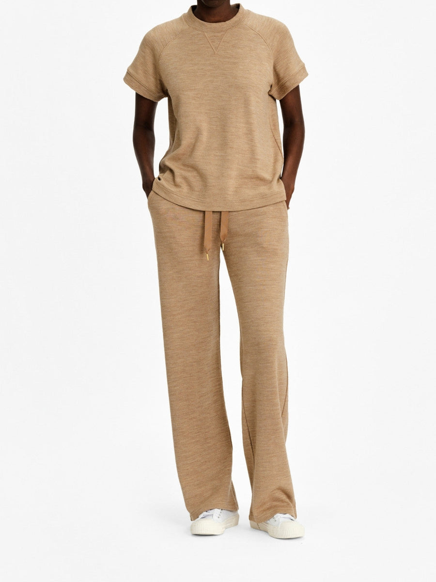 Tind Short Sleeve Women Camel